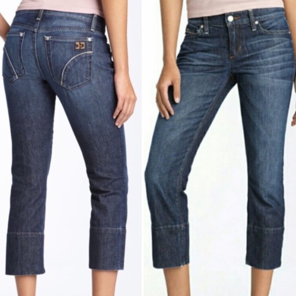 JOE'S JEANS SOCIALITE KICKER CROPPED JEANS